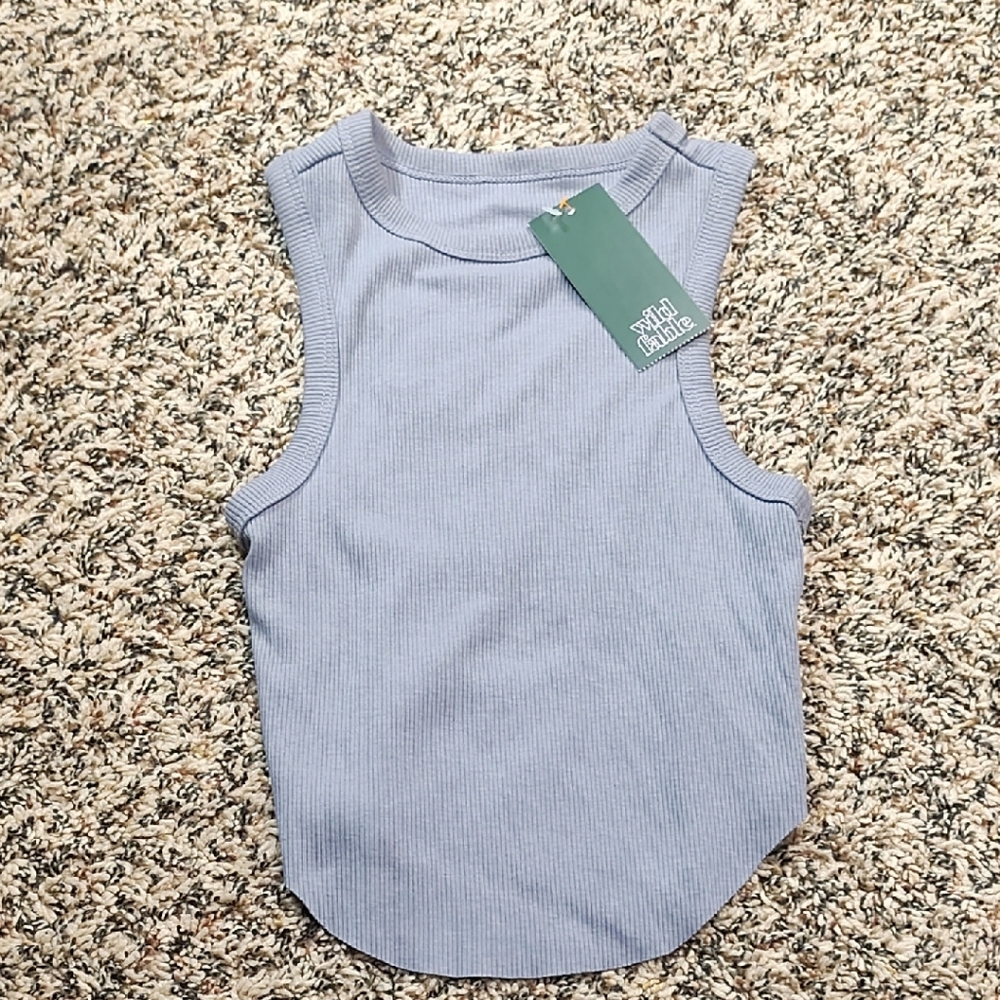 Wild Fable | Light Purple Ribbed Tank Top